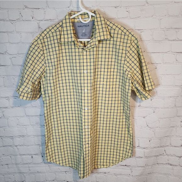 Men's Nautica Button-Down Shirt, Size Large - Picture 1 of 3